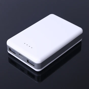 DIY-Power Bank Æsken Tilfælde 18650 Batteri Oplader Dobbelt USB Output Strøm Adapter til Mobiltelefon, Tablet, Mobiltelefon