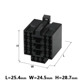 Dj7221y-2.2/6.3-11/21 bil-ledninger composite-stik 22 hul bil-stik