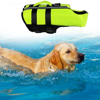 Dog Float Oppustelige Vest Sommer Udendørs Pet Sammenklappelig Komfortabel Svømning Passer Sommeren Pet Redningsvest Hund Tøj