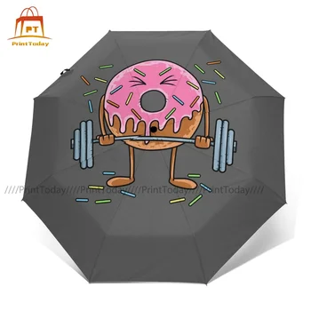 Donut Paraply Vind Bevis Automatisk Paraply Kreative Design-Bærbare Regn Paraply