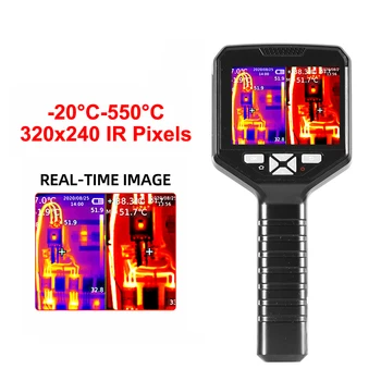 DP-22 Håndholdt Termisk Billedbehandling Kamera og Bærbare High-præcision 320*240 Pixel IR Termiske Kamera Infrarød Billeddannelse Enhed