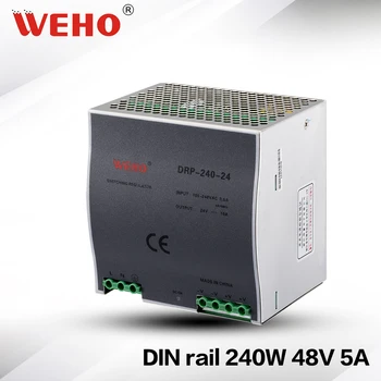 (DR-240-48) 240w 48v enkelt output-DIN-Skinne strømforsyning