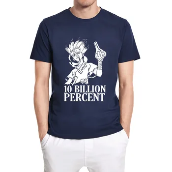 Dr Animationsfilm T-shirts Sten Senku Ishigami Tsukasa Post Apokalyptisk Sjove Unisex Bomuld t-Shirt til Mænd Toppe Harajuku Tee