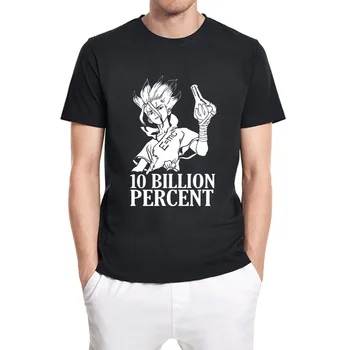 Dr Animationsfilm T-shirts Sten Senku Ishigami Tsukasa Post Apokalyptisk Sjove Unisex Bomuld t-Shirt til Mænd Toppe Harajuku Tee
