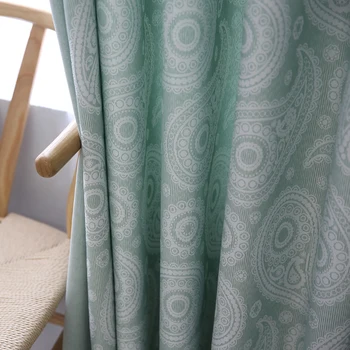 DSinterior polyester klassisk design jacquard gardin til soveværelse vindue custom made
