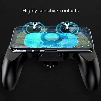 Dual Batteri Spil Controller Joysticket Halvleder Køling Udløse Gamepad Spil Håndtag til iPhone og Android Mobiltelefon