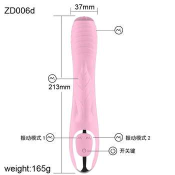Dual Moter G Spot Vibrator Tungen Slikke Skeden, Klitoris Stimulation Massageapparat Onani Sexlegetøj Til Kvinder, Par