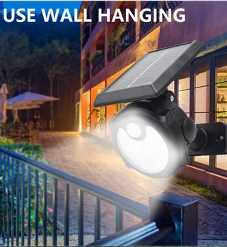 Dual-purpose Sol Græsplæne Lampe LED Udendørs Vandtæt Have Liggende Plug Have Lampe Græsplæne Plug Lampe væglampe
