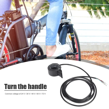 E-Bike Tommelfinger Gas Udendørs Cyklus Cykel-Hastighed Kontrol Finger Skifte Underholdning for Elektrisk Cykel, Cykler