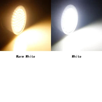 E27 Led Spotlight E14 LED Pære Lampe 220V Lys 2835SMD 48 60 80 leds, Varm Hvid Hvid B22 Lampada