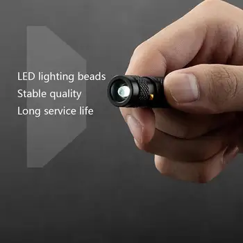 EDC Mini LED Lommelygte Super Lyse Lomme Lommelygte Torch Waterresistan Lanterne Lommelygte Torch-Værktøjer