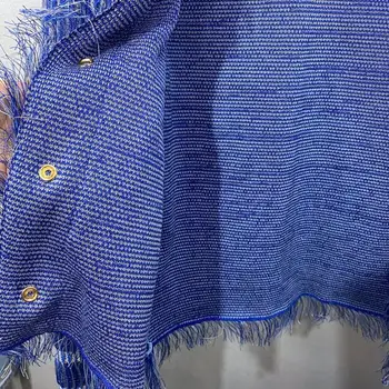 Efterår Mode 2021 Kvinder Sort Blå Strikket Frakke Cardigans Kvindelige Luksus Sweater Ddxgz3