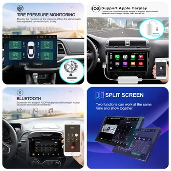 EKIY IPS Android 9,0 For Toyota C-HR CHR 2016-2020 Bil-Radio, Navigation GPS Mms Video-Afspiller, Stereoanlæg BT Styreenhed 2Din DVD