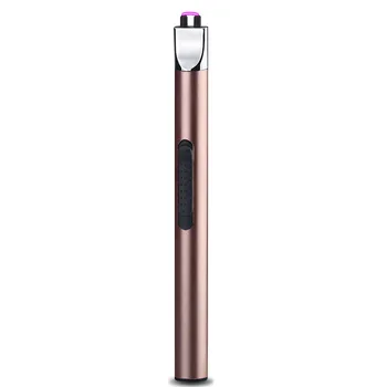 El-Dobbelt Arc Lettere USB-Genopladelige Vindtæt omgivende luft. flammeloes Plasma-Mini-USB-lysbuetænding pistol køkken tænder udendørs grill