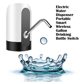 El-Vand Dispenser Bærbare Smart Wireless Gallon Drikke Flaske Skifte USB-Genopladelige 2 Farver