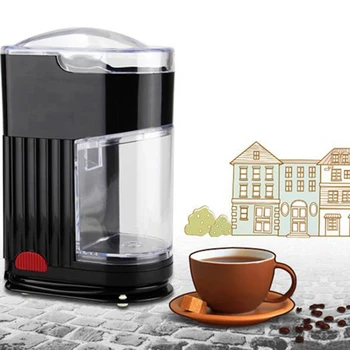 Elektrisk Kaffemølle Multifunktionelle Elektriske Kaffemølle I Rustfrit Stål Bean Spice Kaffefaciliteter