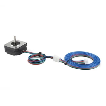 Elektrisk Ledningsevne Ud 24AWG Hvid Terminal Motor-Stik Kabel-Extension Line XH2.54 4pin For 3D-Printer Stepper