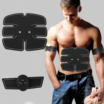 Elektrisk Muskel Stimulator Domesti Fitnesscenter Equiment USB-Genopladelige Fitness Massage Abdominal Træner Kroppen Slankende Massager Bælte