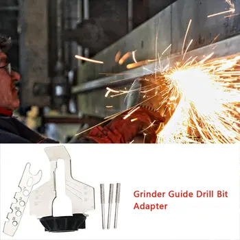 Elektrisk Mølle Kæde Tilbehør Slien Guide Drill Bit Adapter Bor Elektrisk Værktøj Slibe-Så Takkede Slibe Værktøj