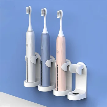 Elektrisk Tandbørste Holder Traceless Tandbørste Stå Rack Vægmonteret Badeværelse Tilpasse 90% Elektrisk Tandbørste Holder