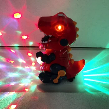 Elektriske Dinosaur Boble Maskine Musik Belysning Legetøj Automatisk Boble Blæser Toy