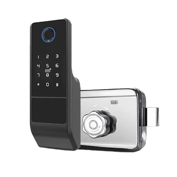 Elektronisk Dør-Smart Låse 5-i-1 Keyless Ind Med Bluetooth-IC-Kort til Hjemmet og Hotel Engros til Rådighed