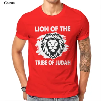 Engros Sort hebræisk-Israelitiske Tøj Løven af Juda Unisex Bomuld T-Shirt Pink Sommeren Unisex 90'erne Mandlige Tøj 100541
