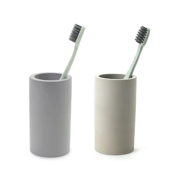 Enkel Nordic Travel Bærbare Vask Cup Badeværelse Sætter Tandbørsteholder God Morgen Tandbørste Opbevaring Arrangør Cup