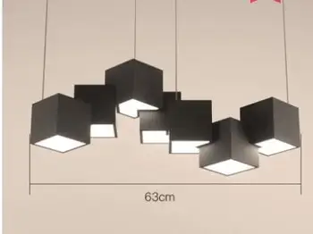 Enkel og kreativ lysekrone stue lamper Nordiske postmoderne restaurant soveværelse undersøgelse bar belysning