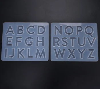 Epoxy Skimmel Håndværk Souvenir-Alfabetiske Ornamenter Bogstaver, Ord Form DIY Silikone og Epoxy Harpiks Stearinlys Tilbehør