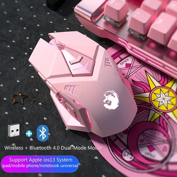 Ergonomisk Kablede Gaming Mus 6 Knapper LED 2400 DPI USB Computer Mus Gamer Mus K3 Pink Gaming Mus Til Bærbare PC
