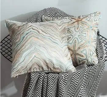 Europæisk stil sofa knus pudebetræk Nordic pude dække Office pudebetræk Sengen rektangulære talje pudebetræk moderne minimalistiske
