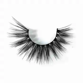 Falske Øjenvipper 3D-Mink-Vipper, Bløde Bløde Tjavsede Volumen Naturlige Vipper på Tværs af Falske Makeup Eyelash Øje Genanvendelige Tykke Lange A5R5