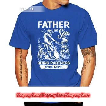 Far Og Søn Riding Partner For Livet Populære Tagless Tee T-Shirt