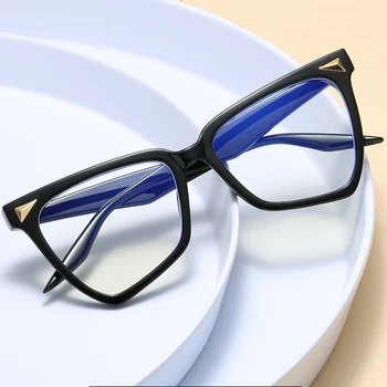 Farve Briller Frame Mode Damer Gennemsigtig Cat ' s Eye Mærke Designe Klar Linse Brille Gafas De Sol Briller Kvindelige Oculos