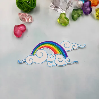 Farverige&Cloud spåntagende Dør Nye 2019 Scrapbooking Stencil Til DIY Papir Kort Dekorativ Prægning Die Cut Håndværk Dø