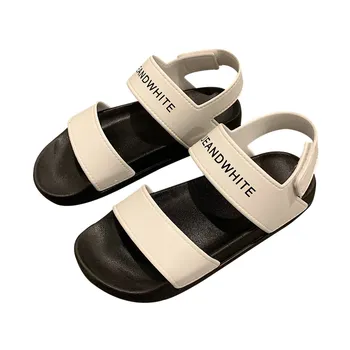 Fashion Tendens Fritid Sport Sommer Sandaler New Style Komfortable Flade, Non-Slip Ladies Beach Sandaler
