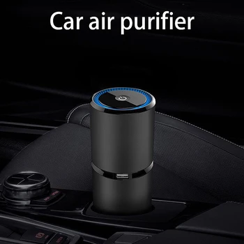 Filter Frisk Luft Bil Luftrenser Infrarød Sensor luftrenser er Bedst for Bilen Hjem Kontor - Sort