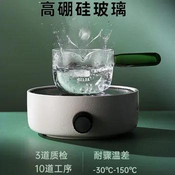 Filter varmeandigt Glas tekande Dække håndlavede Kung Fu Tekande Høj Temperatur Japansk Wasserkocher Hjem Have EF50TP