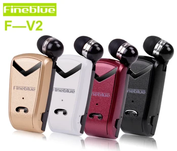 Fineblue F-V2 Bluetooth Headset Hovedtelefon Til IOS Android Mini Hovedtelefoner, Trådløse Hovedtelefoner, Bluetooth 4.0