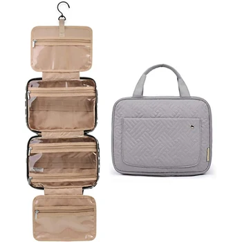 Fire farver Rejse opbevaringspose Vask Pose Cosmetic Bag toilettaske Rejse Taske med Høj Kapacitet Materiale-Vandtæt Med Krog