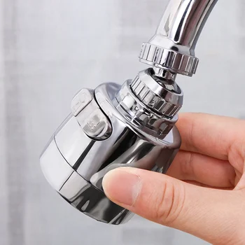 Fleksibel Faucet Sprayer Extender 360 Graders Roterende Hjem Sink Faucet Sprayer Anti-splash Water Filter Adapter Tryk Faucet Extender
