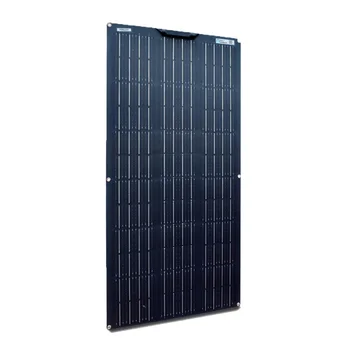 Fleksibel Solar Panel 100W 12V Bøjelig - 100 Watt 12Volt Celle Paneler Oplader Off-Grid for RV Kahyt Van Bil på Ujævne Overflader