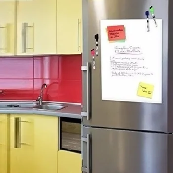 Fleksibel Størrelse A3 Magnetisk Whiteboard tavle, Køleskab, Køkken, Kontor Derhjemme Påmindelse Magnet Tør-slette Bord, White Boards DAG-skib