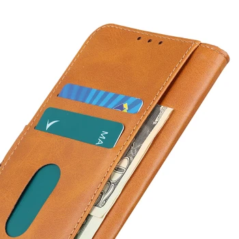 Flip Læder taske Til iPhone 11 12 Pro Max X XS-XR 7 8 Plus Magnetiske Etui-Kort Slot Wallet Cover Business Phone Stødsikkert Coque
