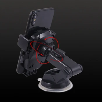 FLOVEME telefonholder Bil Forrude Tyngdekraften Sucker Indehavere Mobiltelefon Støtte Bil Bærbare Holder Til iPhone Xiaomi Samsung