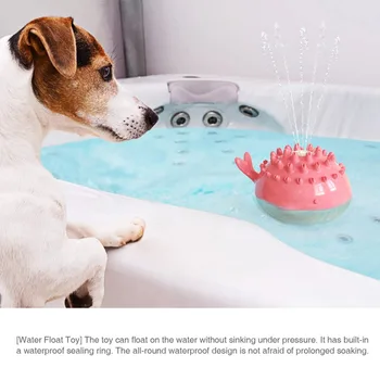 Flydende Dog Interaktive Vand-Toy Pet Swimmingpool Diodon Nicthemerus Toy Hvalp Tænder Molar Rengøringsmateriel