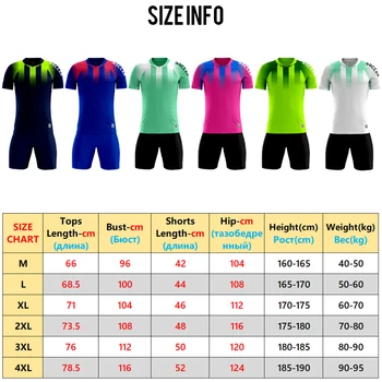 Fodbold Jersey Sæt 2021 Atlet Fodbold Jersey Kit Sæt Ensartede Team Træning Shirt, Træningsdragt Tøj Man Kører Passer
