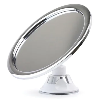 Fogless Makeup Spejl Med Indehaveren Sugekop 360 Rotation Brusebad Barbere Spejle A1