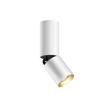 Foldbar LED Overflade Monteret Downlight 3W 7W 10W Sort/Hvid Boliger 360 Graders Roterbar Loft Spot Light